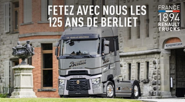 Thumbnail of the article: Exhibition in Tolochenaz: come and celebrate 125 years of Berliet