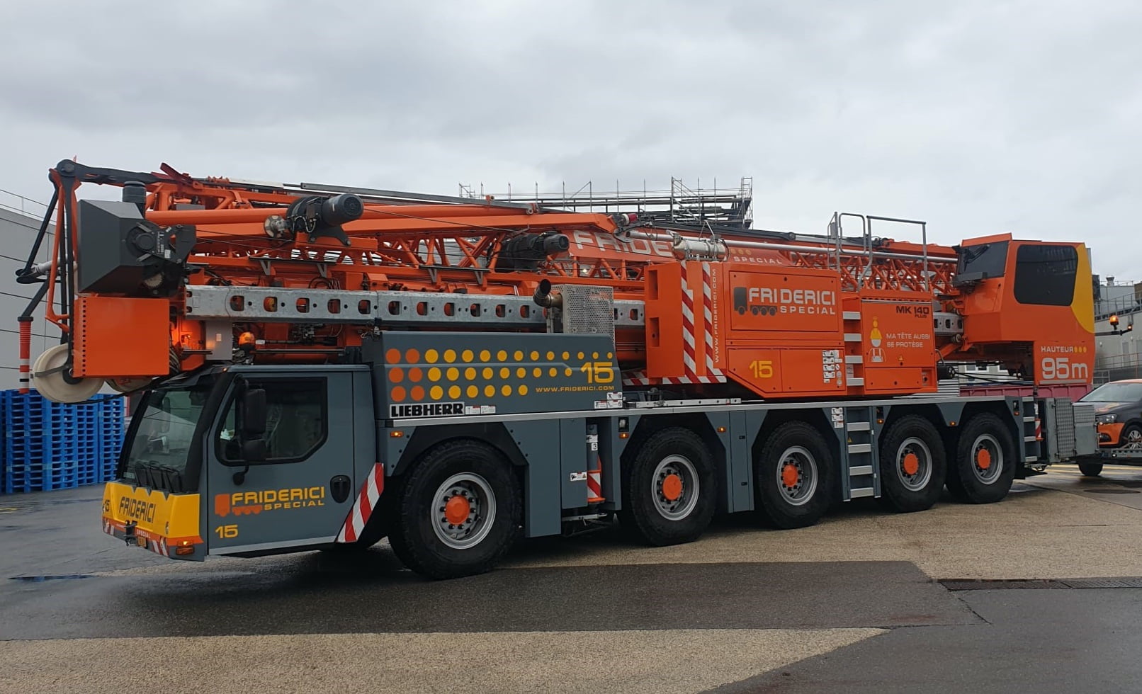 Friderici Special Grue Mobile De Construction Liebherr Mk 140 Image 01