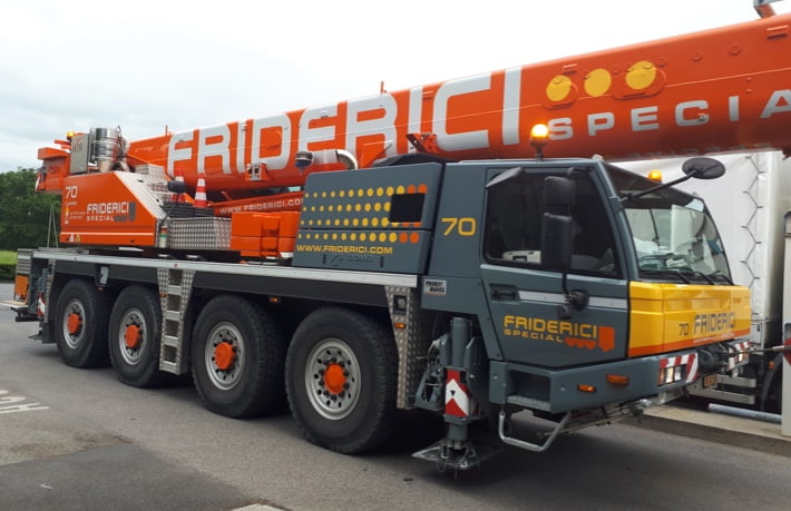 Friderici Special Our Fleet Mobile Cranes