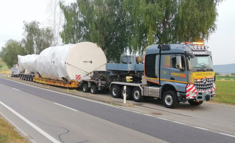 Friderici Special Truck With Modular Trailer Image 01 Friderici Special Truck With Modular Trailer Image 01