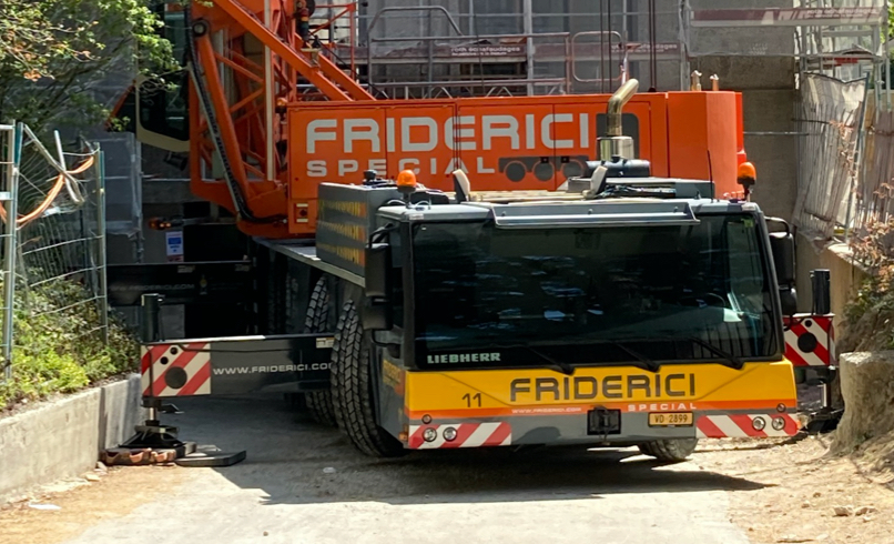 Friderici Special Grue Mobile De Construction Liebherr Mk 88 Image 03