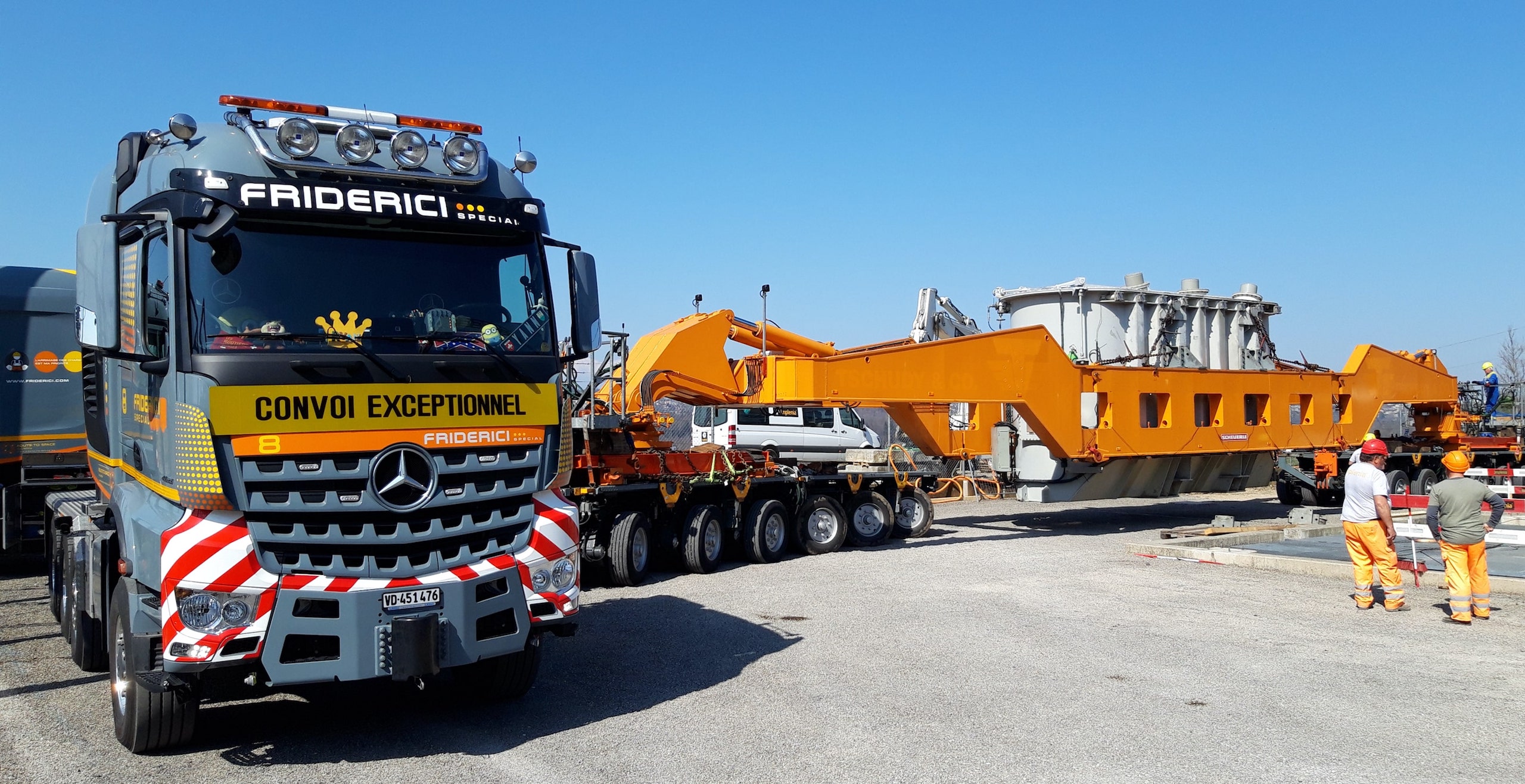 Friderici Special Home Slider Transport