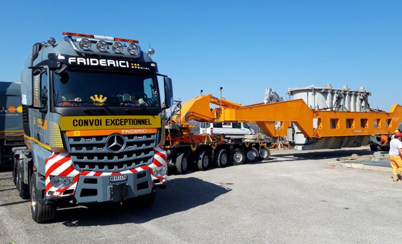 Friderici Special Truck With Modular Trailer Image 04 Friderici Special Truck With Modular Trailer Image 04