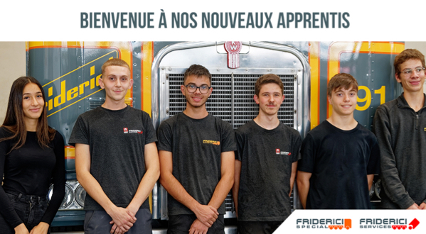 Miniature de l'article: Bienvenue à nos nouveaux apprentis