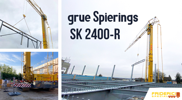 Thumbnail of the article: Mobile crane Spierings SK2400-R