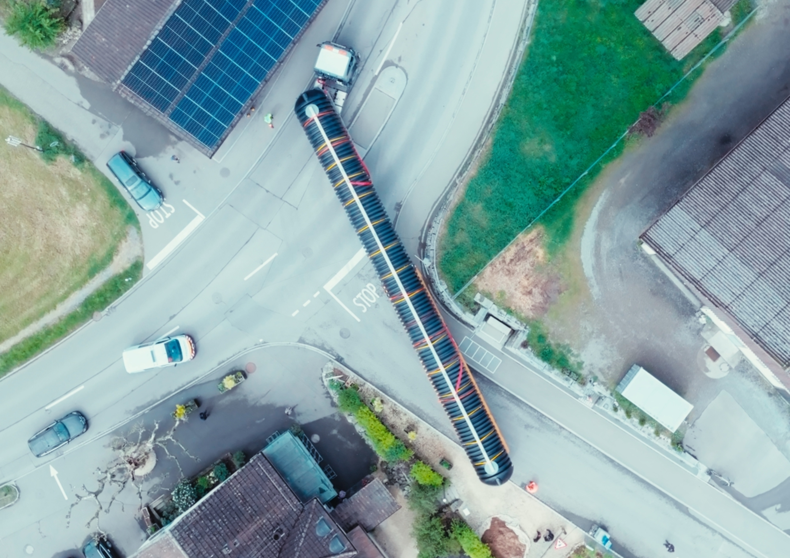 friderici-special-article-transport-exceptionnel-livraison-de-cuves-pour-canplast-sa-Plan-de-giration-acces-chantier-image